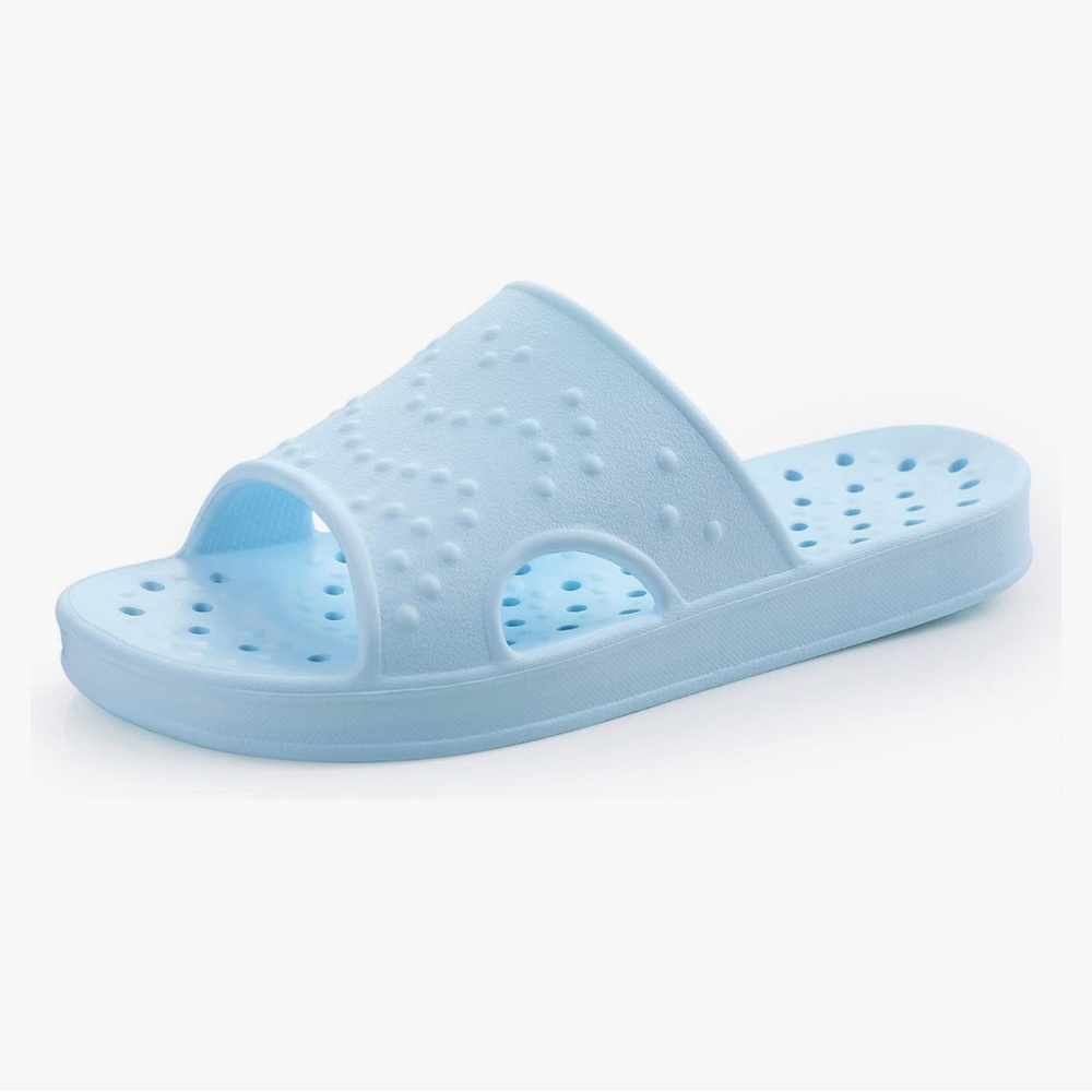 Light Blue Slip-On Pool Slide